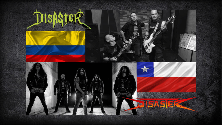 Disaster Cl Bandas Homônimas: Disaster (Colômbia) & Disaster (Chile) - Mundo Metal