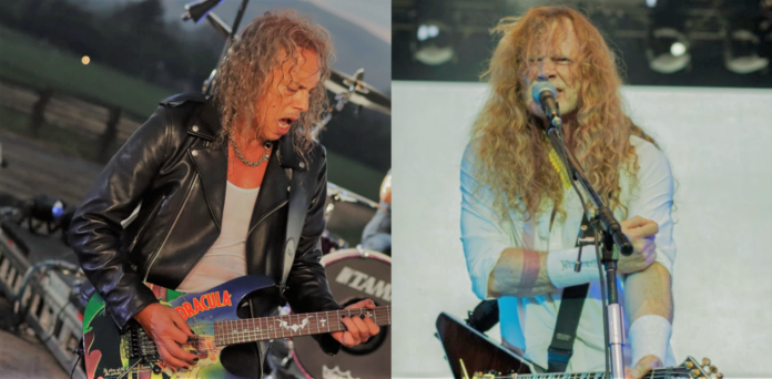 Kirk Hammett/Dave Mustaine/Acervo