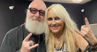 Doro lança cover de 'Living After Midnight' com participação de Rob Halford e diz que sonho se realizou.