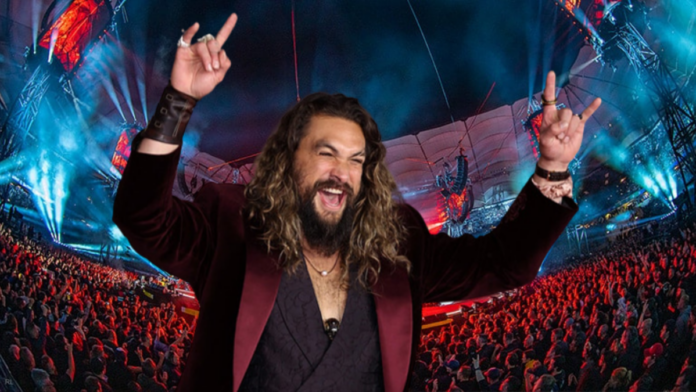 Jason Momoa, ator de 'Aquaman' foi ao show do Metallica e entrou no mosh pit. Assista ao vídeo!
