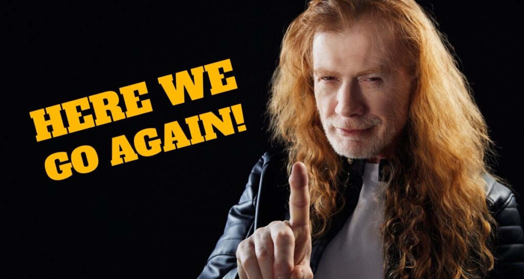 "Dave Mustaine é uma criança que não pode compartilhar seus brinquedos", diz Jeff Young.