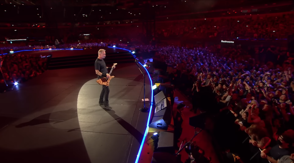 Metallica: assista ao vídeo ao vivo de "Sad But True" filmado em Los Angeles