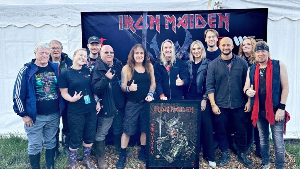 Iron Maiden Senjutsu recebe o Gold Award na Alemanha