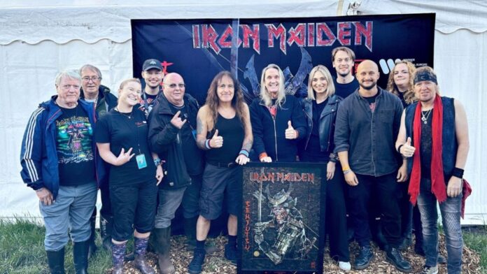 Iron Maiden Senjutsu recebe o Gold Award na Alemanha