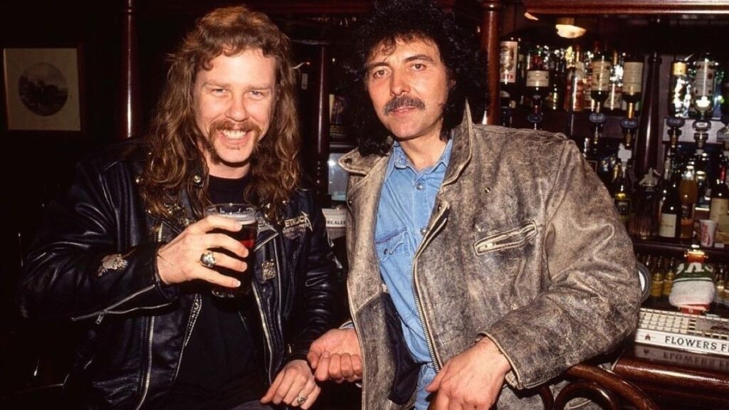 Black Sabbath o que eles fizeram com o som do metal, transformando-o em Thrash, foi fantástico, diz Tony Iommi sobre o Metallica