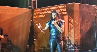 Manowar tem muita gente que não gosta do Manowar! Para eles, a gente diz, 'Vai se lascar!', dispara Joey DeMaio