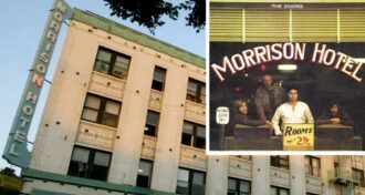 The Doors o lendário edifício da capa de Morrison Hotel pega fogo em Los Angeles