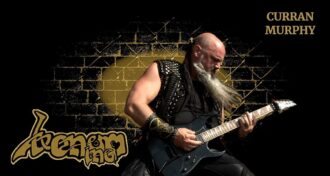 Venom Inc. Curran Murphy, ex-Nevermore e Annihilator, é oficialmente recrutado para substituir Mantas