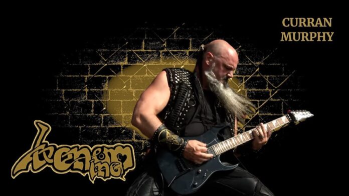 Venom Inc. Curran Murphy, ex-Nevermore e Annihilator, é oficialmente recrutado para substituir Mantas