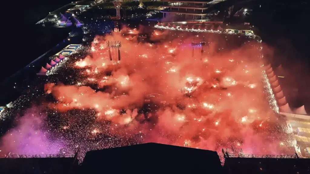 "Isto não é uma zona de guerra, isto não é uma revolta, isto é um concerto de Rock & Roll ao estilo do System Of A Down no Brasil!”