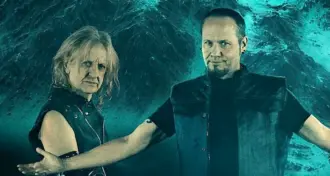 KK Downing e Tim 