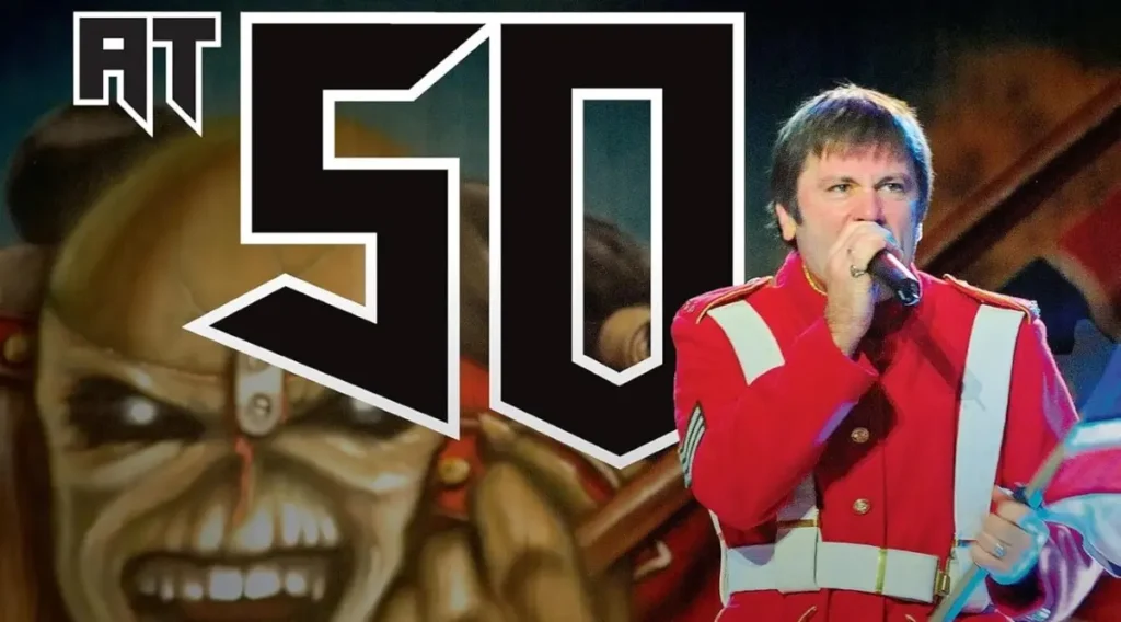 "Iron Maiden At 50": biografia não autorizada mergulha na trajetória de 50 anos dos ingleses
