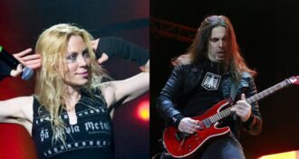 Angela Gossow para Kiko Loureiro: 